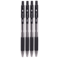 DELI Xtream Ball Point Retractable Pen 0.7mm - Black - Set of 4 - Q02320