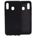 Silicone Cover for Samsung A20s Minimalist Case - Black