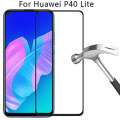 9D Tempered Glass - Huawei P40 Lite - Screen Protector - Black
