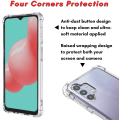 Clear Shockproof Protective Case for Samsung A32 4G - Anti-Burst Cover