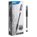 DELI Arris Ball Point Pen 0.7mm - Black - Set of 4 - Q55-BK