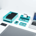 DELI NuSign Desk Organiser - NS001 - Blue
