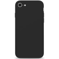 Silicone Cover for iPhone 7/8/SE 2020 With Camera Cut-Out Minimalist Case - Black - Apple iPhone ...