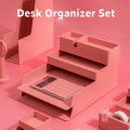 DELI NuSign Desk Organiser - NS001 - Pink
