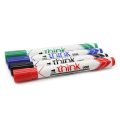 Deli 4 Piece Dry Erase 4 Colour Whiteboard Marker Combo Set - U00101