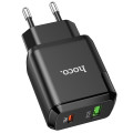 Hoco Dual Port PD 20W EU Fast Charging Adapter - N5