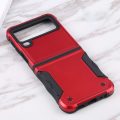 Two-Tone Armour Case for Samsung Galaxy Z Flip 4 5G - Red