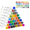 Deli 36 Piece Double-Sided Sketch Markers - 70801-36