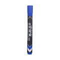 DELI Think Pack Of 12 Blue Permanent Markers - U10030