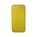 Liquid Silicone Cover for iPhone 7/8/SE 2020 With Camera Cut-Out Case - Yellow
