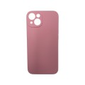 Liquid Silicone Cover for iPhone 13 With Camera Cut-Out Case - Pink