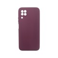 Liquid Silicone Cover for Huawei P40 Lite 4G With Camera Cut-Out Case - Maroon
