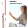 Liquid Silicone Cover With Camera Cut-Out Case For iPhone 7/8 Plus - Pink