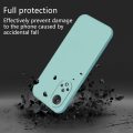 Liquid Silicone Cover for Huawei Nova 9 With Camera Cut-Out Case - Turquoise