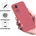 Liquid Silicone Cover for Huawei Nova 9 With Camera Cut-Out Case - Hot Pink
