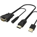 Onten HDMI to VGA Adapter with Audio - OTN-5137