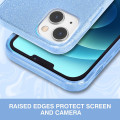 Glitter Sparkle Bling Protective Case for iPhone 13 Mini - Blue