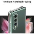Clear Anti-Yellow Camera Cut-Out Hard Case For Samsung Galaxy Z Fold 4
