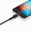 Hoco 3m USB To Lightning Fast Charging and Data Cable - X20 - Black