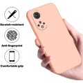 Liquid Silicone Cover for Huawei Nova 9 With Camera Cut-Out Case - Pink