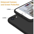 Liquid Silicone Cover for iPhone 7/8/SE 2020 With Camera Cut-Out Case - Yellow