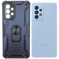 Ring Holder Kickstand Magnetic Armor Case For Samsung Galaxy A33 5G - Blue