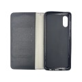 Stylish Leather Flip Case With Card Holder For Samsung A02