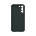 Liquid Silicone Cover With Camera Cut-Out for Samsung S22 Plus - Black