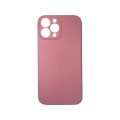 Liquid Silicone Cover With Camera Cut-Out for iPhone 12 Pro Max - Pink