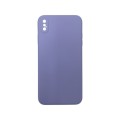 Liquid Silicone Cover With Camera Cut-Out for iPhone X/ XS - Lilac