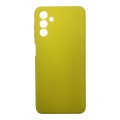Liquid Silicone Cover With Camera Cut-Out for Samsung Galaxy A04s - Yellow