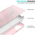 Liquid Silicone Cover With Camera Cut-Out for Samsung A13 4G - Light Pink