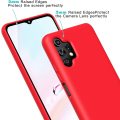 Liquid Silicone Cover With Camera Cut-Out for Samsung A13 4G - Red