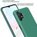 Liquid Silicone Cover With Camera Cut-Out for Samsung A13 4G - Dark Green