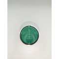 Small Borosilicate Double Layer Glass - Pack Of 2 - Green