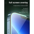 Luminous Border Glow In The Dark Glass Screen Protector - iPhone 14 - Turquoise