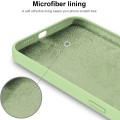 Liquid Silicone Minimalist Case for iPhone 14 - Green