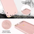 Liquid Silicone Minimalist Case for iPhone 14 Plus - Pink