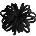Black Soft Elastic Hair Bands - 60 Piece