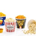 2.2L Plastic Reusable Popcorn Bucket - Set of 2