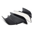 Universal Aerodynamic Motorcycle Fairing Winglets - Gloss Carbon