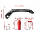 Alloy Carbon Look Universal Motorbike Brake And Clutch Hand Lever Guard