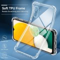Clear Protective Anti-Burst Case With Cut-Out for Samsung Galaxy A04s
