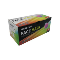 Face Mask - 3Ply Adult Disposable Mask Tweed - Black &amp; White - 50's