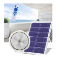 100W Round Solar Ceiling Light With Solar Panel