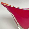 Murano Archimede Seguso Art Glass Vase C1958
