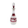 Hallmarked Silver Topped Bohemian Glass Decanter