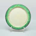 Clarice Cliff Bizarre Aura Green Pattern Plate
