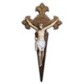 Hand-Carved Wooden Christ on the Crucifix
