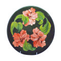 Moorcroft Hibiscus Pattern Charger